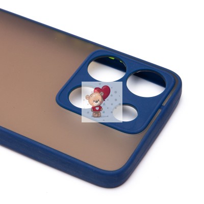 Чехол-накладка для Infinix Smart 7 Plus (темно-синий) - PC041 Чехол-накладка для Infinix Smart 7 Plus (темно-синий) - PC041