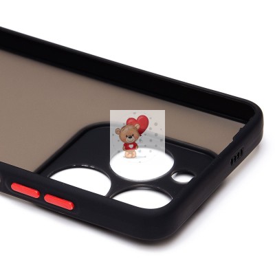 Чехол-накладка для Infinix Smart 8 Pro (черный) - PC041 Чехол-накладка для Infinix Smart 8 Pro (черный) - PC041