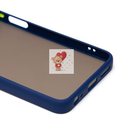 Чехол-накладка для Infinix Smart 8 Pro (темно-синий) - PC041 Чехол-накладка для Infinix Smart 8 Pro (темно-синий) - PC041