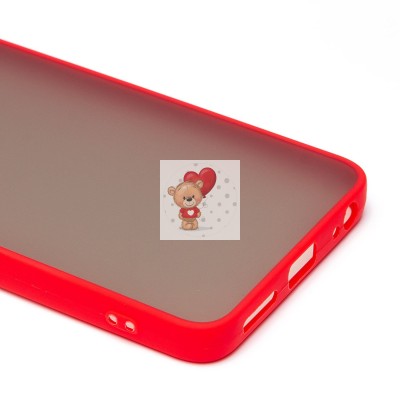 Чехол-накладка для Infinix Smart 8 Pro (красный) - PC041 Чехол-накладка для Infinix Smart 8 Pro (красный) - PC041