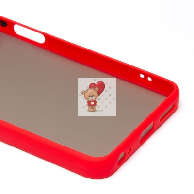 Чехол-накладка для Infinix Smart 8 Pro (красный) - PC041 Чехол-накладка для Infinix Smart 8 Pro (красный) - PC041