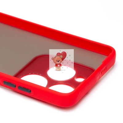 Чехол-накладка для Infinix Smart 8 Pro (красный) - PC041 Чехол-накладка для Infinix Smart 8 Pro (красный) - PC041