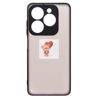 Чехол-накладка для Infinix Smart 8 (черный) - PC041 Чехол-накладка для Infinix Smart 8 (черный) - PC041