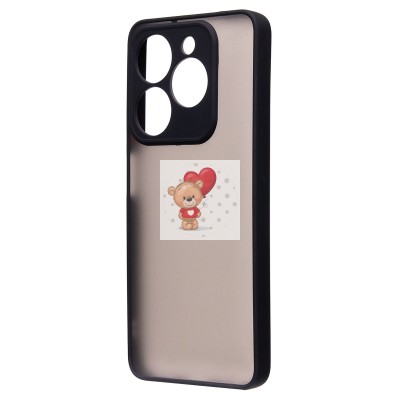 Чехол-накладка для Infinix Smart 8 (черный) - PC041 Чехол-накладка для Infinix Smart 8 (черный) - PC041