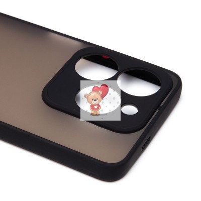 Чехол-накладка для Infinix Smart 8 (черный) - PC041 Чехол-накладка для Infinix Smart 8 (черный) - PC041