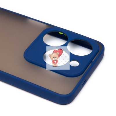 Чехол-накладка для Infinix Smart 8 (темно-синий) - PC041 Чехол-накладка для Infinix Smart 8 (темно-синий) - PC041