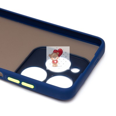 Чехол-накладка для Infinix Smart 8 (темно-синий) - PC041 Чехол-накладка для Infinix Smart 8 (темно-синий) - PC041