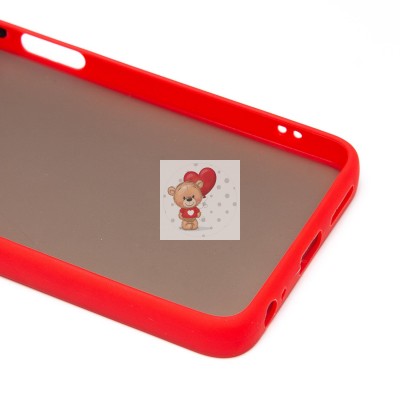 Чехол-накладка для Infinix Smart 8 (красный) - PC041 Чехол-накладка для Infinix Smart 8 (красный) - PC041