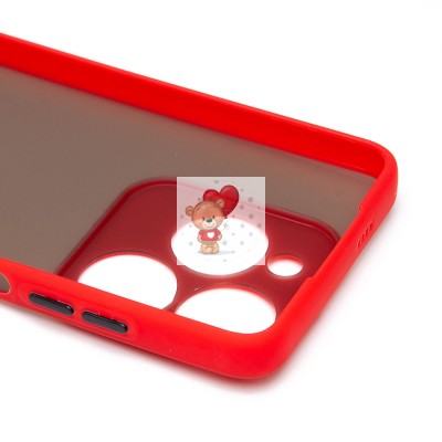 Чехол-накладка для Infinix Smart 8 (красный) - PC041 Чехол-накладка для Infinix Smart 8 (красный) - PC041