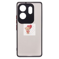 Чехол-накладка для Infinix Zero 30 4G (черный) - PC041 Чехол-накладка для Infinix Zero 30 4G (черный) - PC041