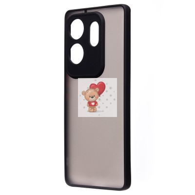 Чехол-накладка для Infinix Zero 30 4G (черный) - PC041 Чехол-накладка для Infinix Zero 30 4G (черный) - PC041