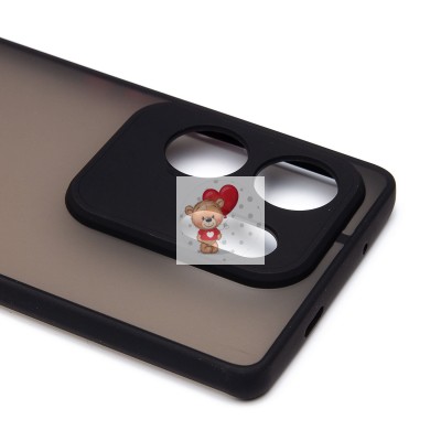 Чехол-накладка для Infinix Zero 30 4G (черный) - PC041 Чехол-накладка для Infinix Zero 30 4G (черный) - PC041