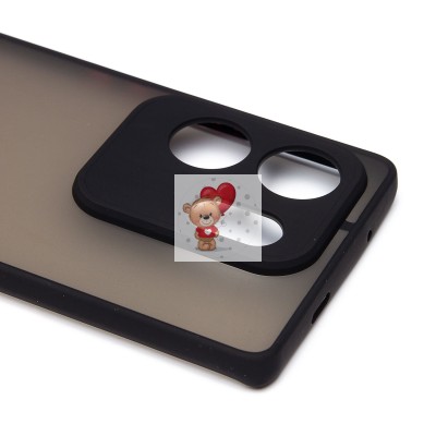 Чехол-накладка для Infinix Zero 30 4G (черный) - PC041 Чехол-накладка для Infinix Zero 30 4G (черный) - PC041