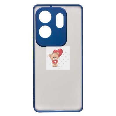 Чехол-накладка для Infinix Zero 30 4G (темно-синий) - PC041 Чехол-накладка для Infinix Zero 30 4G (темно-синий) - PC041