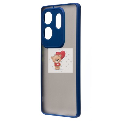 Чехол-накладка для Infinix Zero 30 4G (темно-синий) - PC041 Чехол-накладка для Infinix Zero 30 4G (темно-синий) - PC041