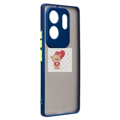 Чехол-накладка для Infinix Zero 30 4G (темно-синий) - PC041 Чехол-накладка для Infinix Zero 30 4G (темно-синий) - PC041