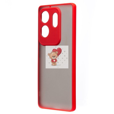 Чехол-накладка для Infinix Zero 30 4G (красный) - PC041 Чехол-накладка для Infinix Zero 30 4G (красный) - PC041