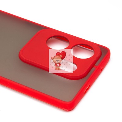 Чехол-накладка для Infinix Zero 30 4G (красный) - PC041 Чехол-накладка для Infinix Zero 30 4G (красный) - PC041