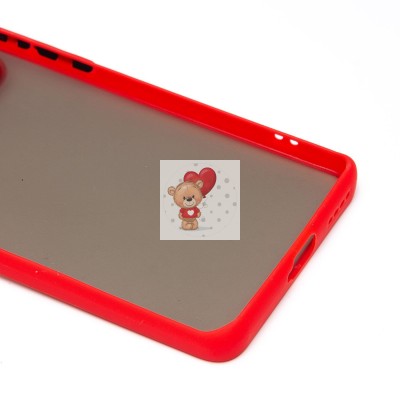 Чехол-накладка для Infinix Zero 30 4G (красный) - PC041 Чехол-накладка для Infinix Zero 30 4G (красный) - PC041