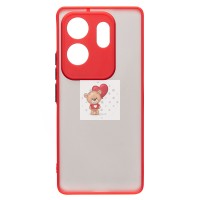 Чехол-накладка для Infinix Zero 30 4G (красный) - PC041