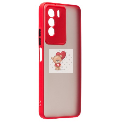 Чехол-накладка для Infinix Zero 5G 2023 Global (красный) - PC041 Чехол-накладка для Infinix Zero 5G 2023 Global (красный) - PC041