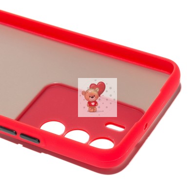 Чехол-накладка для Infinix Zero 5G 2023 Global (красный) - PC041 Чехол-накладка для Infinix Zero 5G 2023 Global (красный) - PC041