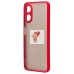 Чехол-накладка для OPPO A17 (красный) - PC041 Чехол-накладка для OPPO A17 (красный) - PC041