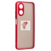 Чехол-накладка для OPPO A17 (красный) - PC041 Чехол-накладка для OPPO A17 (красный) - PC041