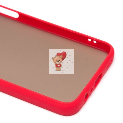 Чехол-накладка для OPPO A17 (красный) - PC041 Чехол-накладка для OPPO A17 (красный) - PC041