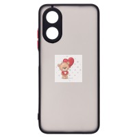 Чехол-накладка для OPPO A17k (черный) - PC041