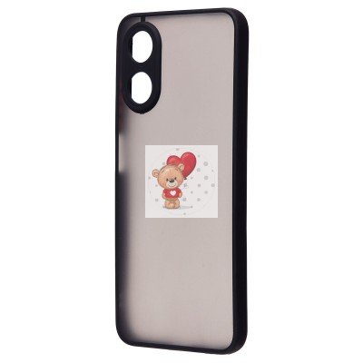 Чехол-накладка для OPPO A17k (черный) - PC041