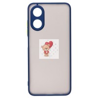 Чехол-накладка для OPPO A17k (темно-синий) - PC041 Чехол-накладка для OPPO A17k (темно-синий) - PC041