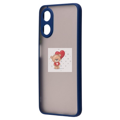 Чехол-накладка для OPPO A17k (темно-синий) - PC041