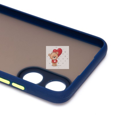 Чехол-накладка для OPPO A17k (темно-синий) - PC041