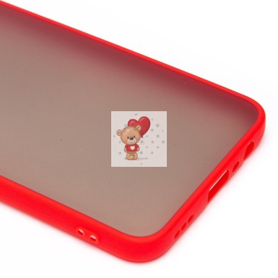 Чехол-накладка для OPPO A17k (красный) - PC041 Чехол-накладка для OPPO A17k (красный) - PC041