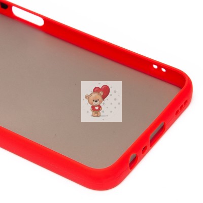 Чехол-накладка для OPPO A17k (красный) - PC041 Чехол-накладка для OPPO A17k (красный) - PC041