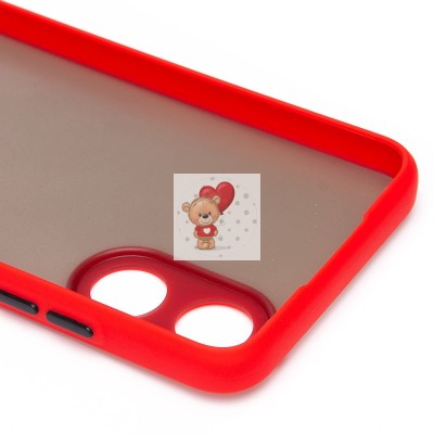 Чехол-накладка для OPPO A17k (красный) - PC041 Чехол-накладка для OPPO A17k (красный) - PC041