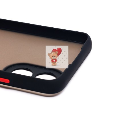 Чехол-накладка для OPPO A38 (черный/черный) - PC041