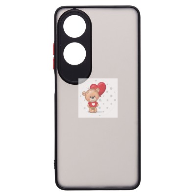 Чехол-накладка для OPPO A60 4G (черный) - PC041