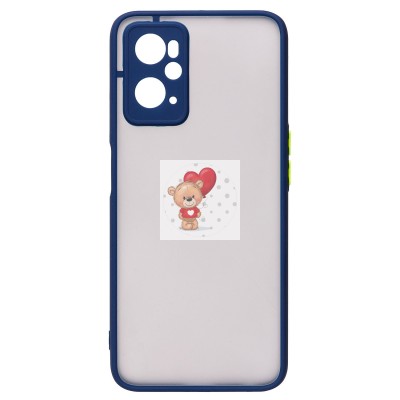 Чехол-накладка для OPPO A96 (темно-синий) - PC041