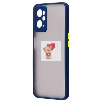 Чехол-накладка для OPPO A96 (темно-синий) - PC041