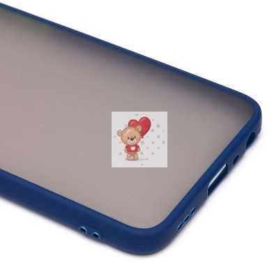 Чехол-накладка для OPPO A96 (темно-синий) - PC041