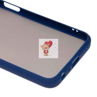 Чехол-накладка для OPPO A96 (темно-синий) - PC041