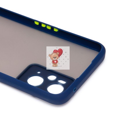 Чехол-накладка для OPPO A96 (темно-синий) - PC041