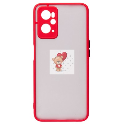 Чехол-накладка для OPPO A96 (красный) - PC041