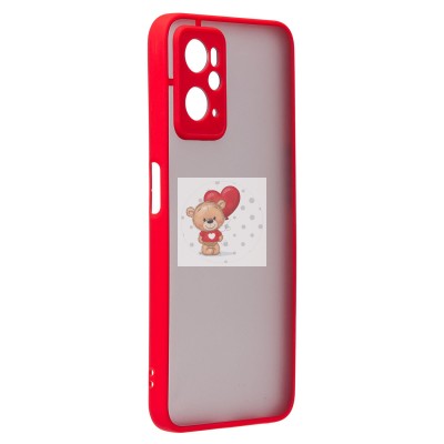 Чехол-накладка для OPPO A96 (красный) - PC041 Чехол-накладка для OPPO A96 (красный) - PC041