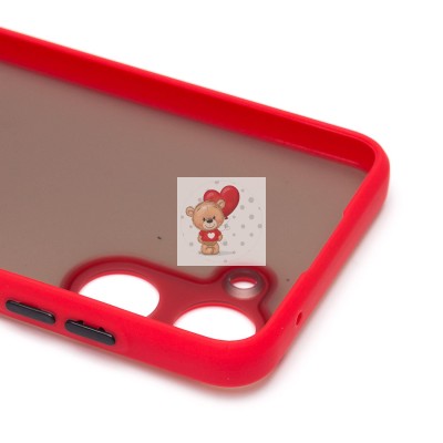 Чехол-накладка для OPPO realme 10 4G (красный) - PC041 Чехол-накладка для OPPO realme 10 4G (красный) - PC041