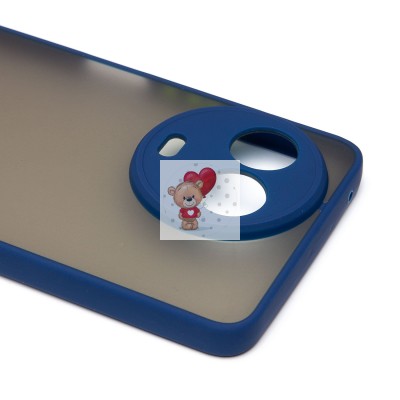 Чехол-накладка для OPPO Realme 11 5G Global (темно-синий) - PC041