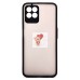 Чехол-накладка для OPPO realme 8i (черный/черный) - PC041