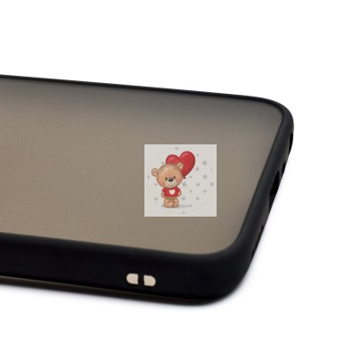 Чехол-накладка для OPPO realme 8i (черный/черный) - PC041